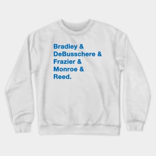 1972 73 Knicks Greats Blue Crewneck Sweatshirt